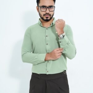 Formal Shirt Light olive