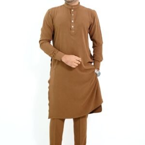 Panjabi Pyjama Set - Brown colour