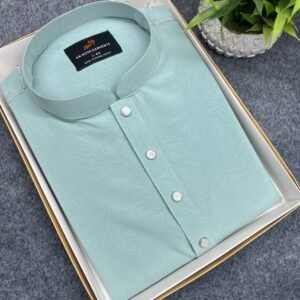 China Zafran Fabric Panjabi Pista Green