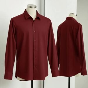 Formal Shirt Maroon